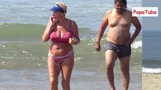 India's Russian Beach, Arambol | Russian Grannies Relaxation | RU | Video#26