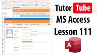 MS Access Tutorial - Lesson 111 - SQL Query INNER JOIN
