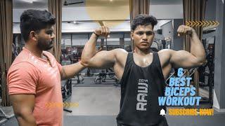 6 Best Exercises Bigger Biceps  for Workout   BEGINNERS  (POWER FITNESS CLUB)