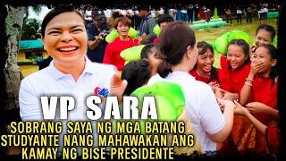 Vp Inday Sara,Naglabasan agad ang mga tao sa lugar ng malamang na dumating tayo sa salvacion elemen