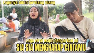 Sia Sia Mengharap Cintamu..!!!Wulan pengamen suara merdu bawain lagu Gustrian Geno lagi viral