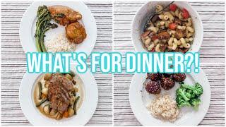 WHAT'S FOR DINNER?! | QUICK & EASY DINNER MEAL IDEAS | MORE WITH MORROWS