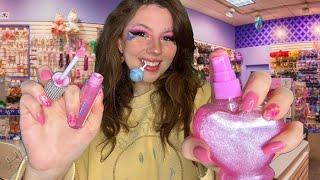 ASMR CLAIRES GIRLDoes Your Makeup, Nails, Hair & PIERCINGS(roleplay)