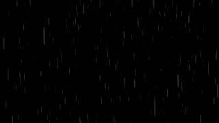 Rain effect overlay Black screen with sound Free download