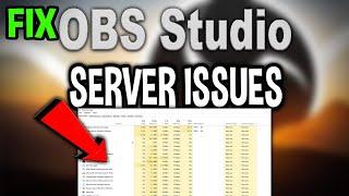 OBS – How to Fix Can't Connect to Server – Complete Tutorial