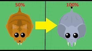 A Mope.io Story (When My Team mate turned into an Elephant and something happened)