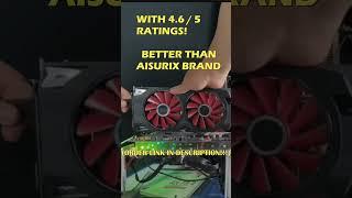 XFX RX 580 8GB Stress Test 2024 updated  https://shope.ee/4KrTf2me4g #shorts