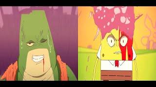 ANIME  Spongebob vs Bubble Bass | FNF 