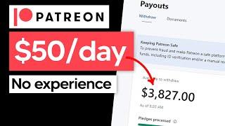 How To Make Money With Patreon As A Beginner (2023) Without Skills (How To Make Money From Patreon)