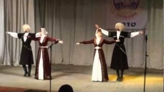 Анс. АРТХУРОН. Танец иорданских кабардинцев