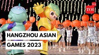 19th Asian Games Begin with Futuristic Opening Ceremony in Hangzhou