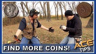 Find More Coins! Garrett ACE Detecting Tips