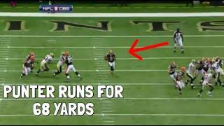 NFL Punters Running Highlights