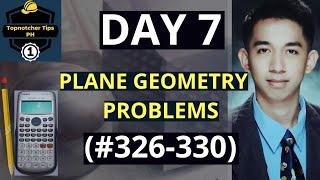 PLANE GEOMETRY PROBLEMS | 1001 Solved Problems in Engineering Mathematics (DAY 7) #326-#330