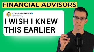 Financial Advisor Career - What They DON'T Tell You