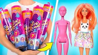 NON CI POSSO CREDERE! Oggi Apriamo 5 Barbie che Cambiano Colore