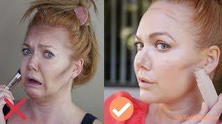 How To Contour | Beginner + Mature Skin Tutorial from a Pro MUA + Best Products (Cream + Powder)