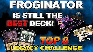 The Meta Adapts - BUT WE ADAPT BACK! Legacy Challenge Top 8 with UB Froginator! | MTGO | Maxtortion