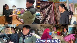 Our First Chosham Khupar || New Home || She drive Car || New Journey || Tibetan Vlogger || new video