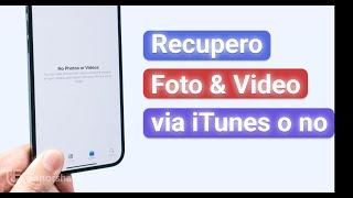 Recuperare le foto o video eliminate definitivamente da iPhone via iTunes o no 2023