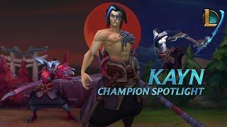 Kayn Champion Spotlight | Gameplay - League of Legends