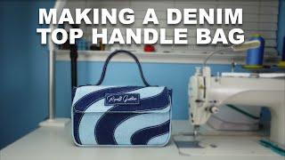 Making A Handbag! How To Make A Handbag! How To Make A Tophandle bag!