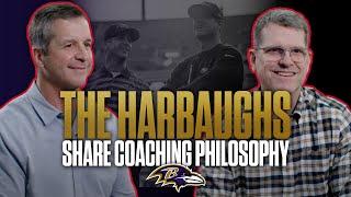 Harbaugh Brothers Share Coaching Strategy, Secrets, Philosophy | Baltimore Ravens