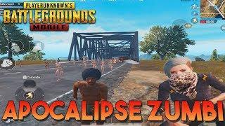 APOCALIPSE ZUMBI PUBG MOBILE [LIGHTSPEED] - MODO 96 ZUMBIS vs 1 SQUAD