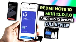 Redmi Note 10 MIUI 13.0.1.0 Android 12 Update Full Review | Redmi Note 10 New Update