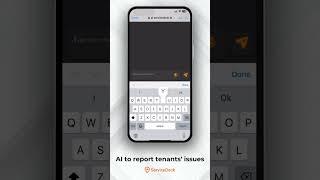 Ai to report tennats' issues! #shorts