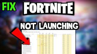 Fortnite – Fix Not Launching – Complete Tutorial