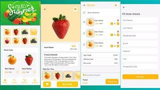 Grocery Shopping App In Flutter - Grocery Store App UI/UX Design