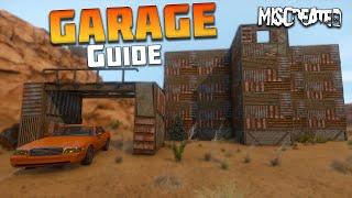How to build a Garage and Towing Base Parts |Miscreated|