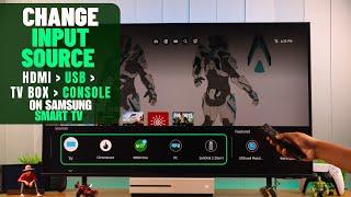 Samsung Smart TV: How to Change Input Source HDMI [Changing Source]