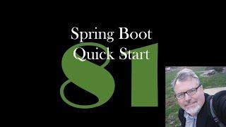 Spring Boot Quick Start [GCast 81]