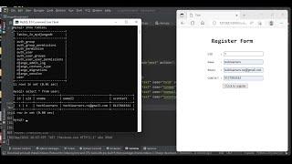 Python Django Mysql - CRUD Example Part 1 - Create and Insert in Mysql Database