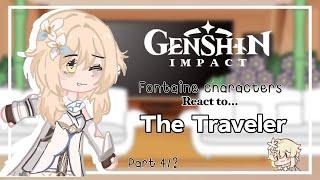  l Genshin Impact (Fontaine) react to the Traveler l Lumine l Part 4/? l 
