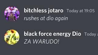 DIO VS JOTARO IN A NUTSHELL