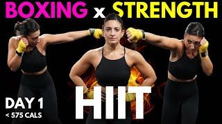 MAX Fat Burn! SHADOW BOXING & DUMBBELLS Interval Workout - The Challenger 2.0(W1)//SYLVIA NASSER