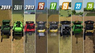 Fs09 vs Fs11 vs Fs13 vs Fs15 vs Fs17 vs Fs19 vs Fs22 vs Fs25 | Corn Harvesting