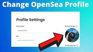 How to change profile Picture on opensea 2022 | change profile image on Opensea NFT marketplace