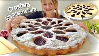 CROSTATA ALLA MARMELLATA facile e veloce con PASTA SFOGLIA Tutti a tavola