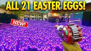 ALL 21 SIDE EASTER EGGS IN LIBERTY FALLS (BLACK OPS 6 ZOMBIES)