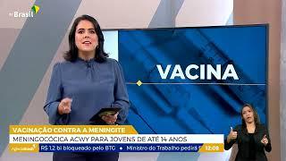 DF | Vacina da meningite está disponível para jovens de até 14 anos