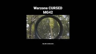 CURSED MG42 #warzone