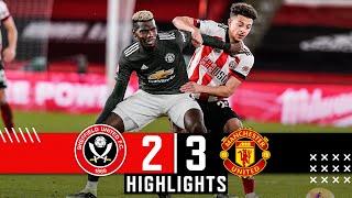 Sheffield United 2-3 Manchester United | Premier League Highlights | Rashford, Martial, McGoldrick