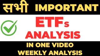 यहाँ मिलेगा सभी ETFs पर view || All important ETFs swing trading analysis in one video