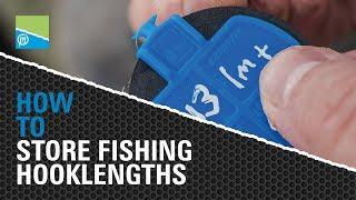 TACKLE ROOM TIPS - HOW TO store fishing hooklengths