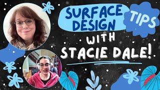 How to get started in surface design | Interview with Stacie Dale of Surface Design News!