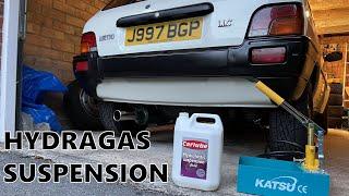 How to Pump-Up Hydrolastic and Hydragas Suspension